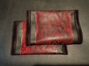 Red Snake Skin