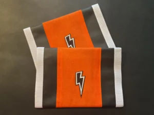Orange Lightning bult