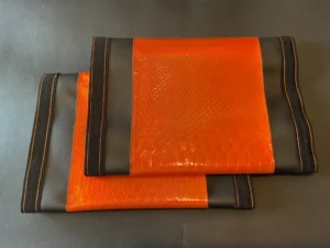 Orange Snake Skin