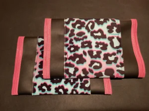 Blue Pink Leapord