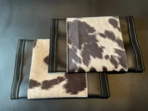Sued cow hide
