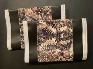 snake skin Satin Trim