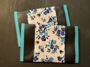 Blue Flowers Turquoise