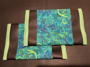Blue Green Lime Trim