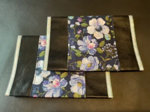 Blue Pink Flowers