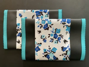 Flowers Dark Trim