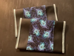 Peacock Blue Green Trim