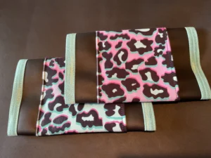 Pink Blue Leopord