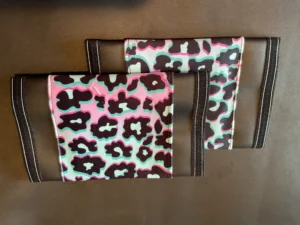 Pink Blue Leopord