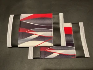 Red Gray Swirl