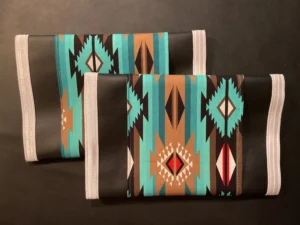 Turquoise White Trim