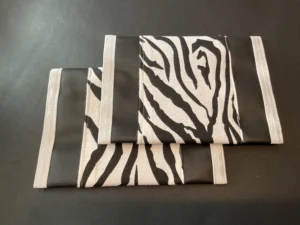 Zebra Satin Trim