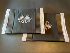 Black Double Flag