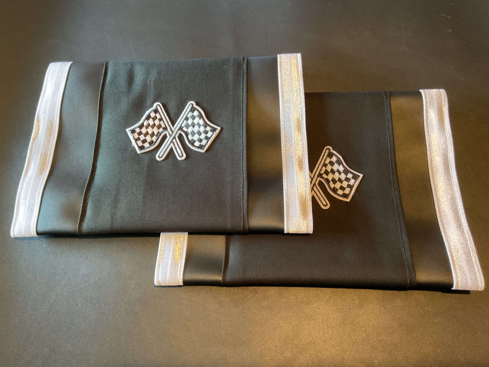 Black Double Flag