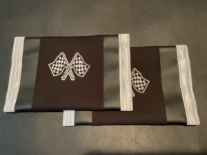 Black Double Flag