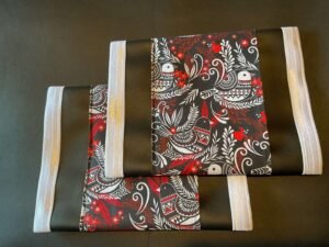 Black Red White Birds