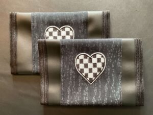 Black Trim Race Day Fabric