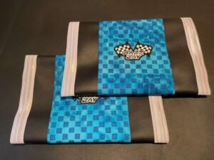 Blue Checkered Flag
