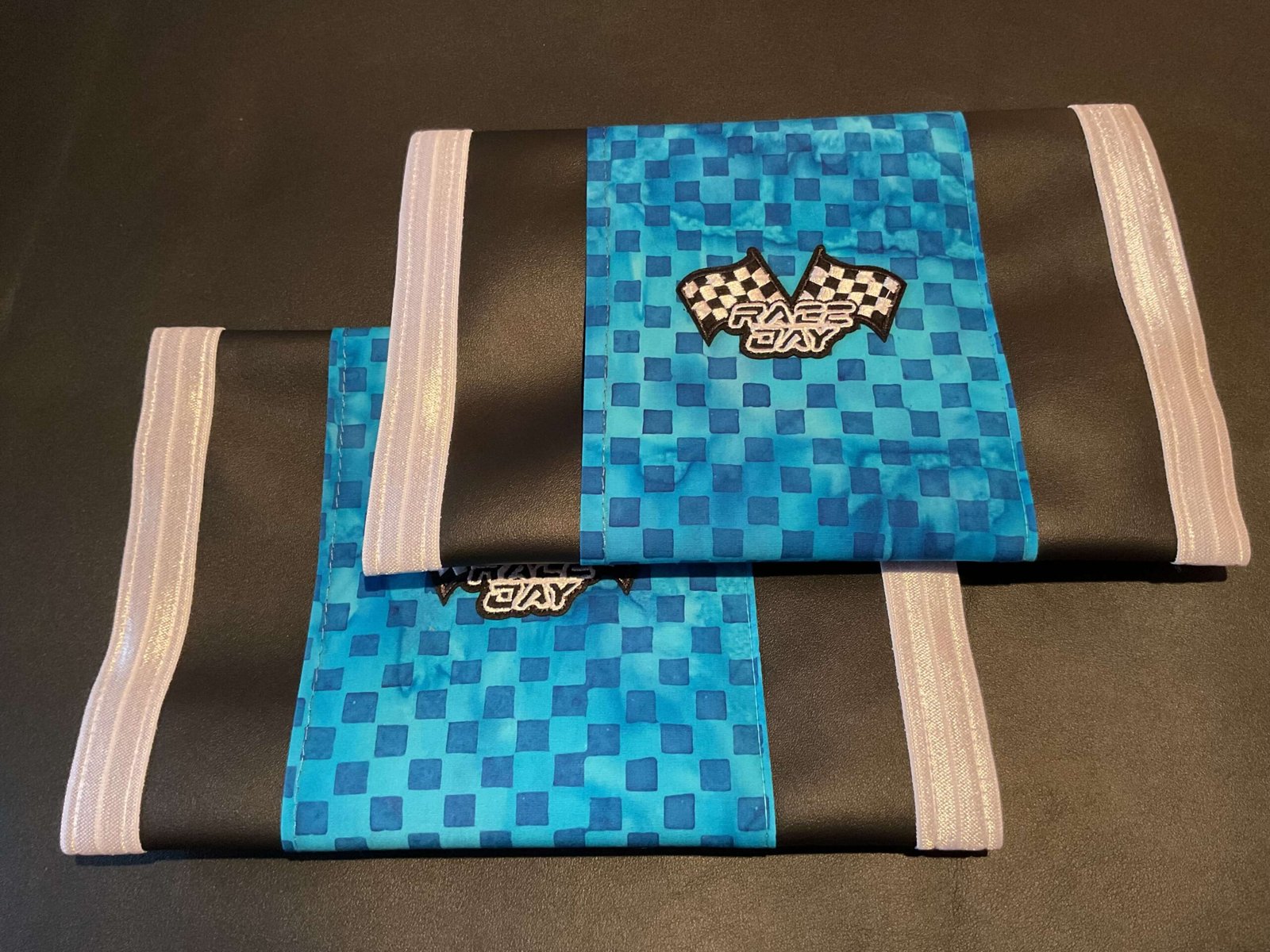 Blue Checkered Flag