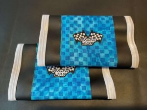 Blue Checkered Race Day