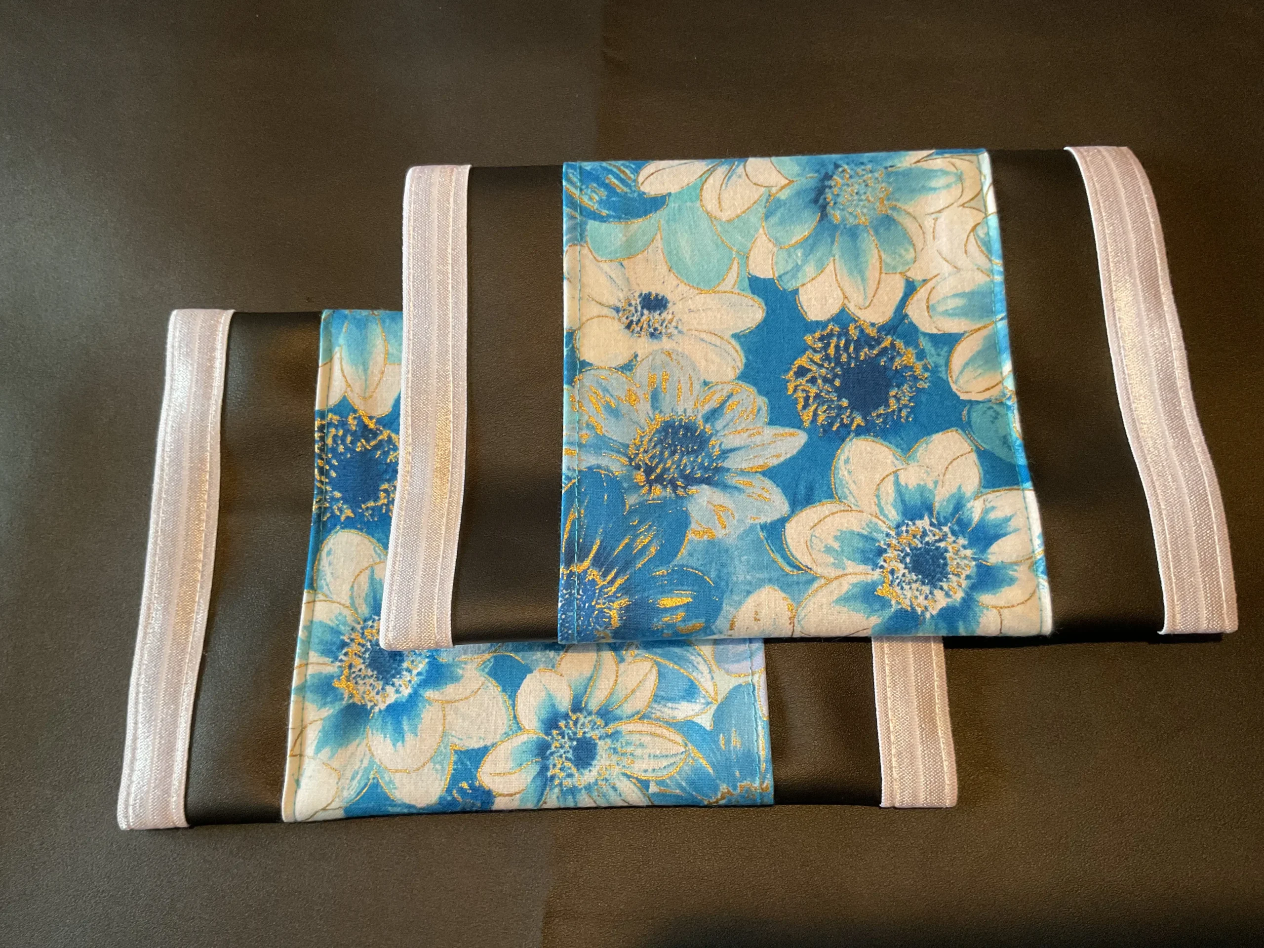 Blue White Flowers