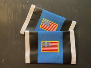 Blue Yellow Flag