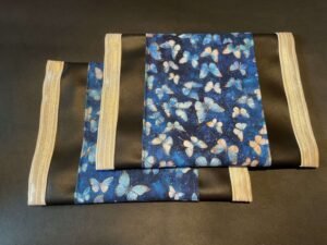Cream Blue Butterfly