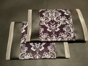 Gray Damask small trim