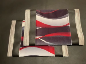 Gray Red Black