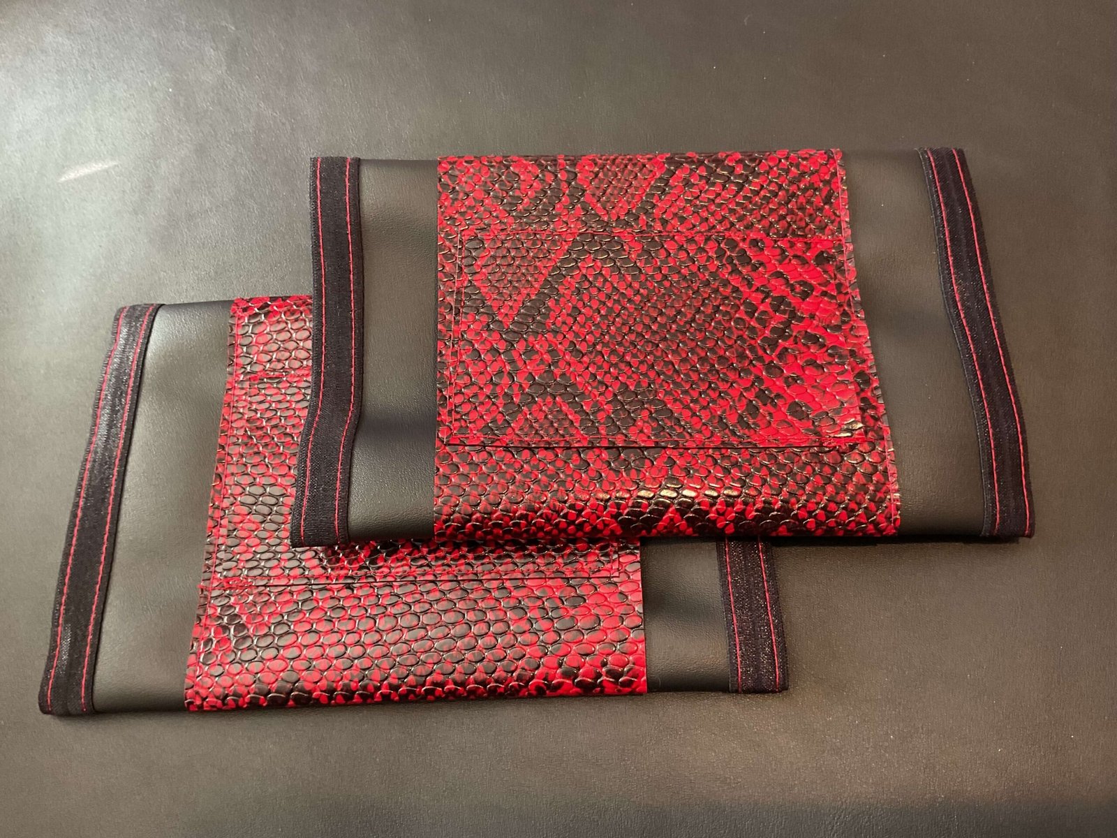 Red Snake Skin