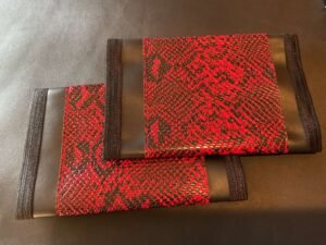 Red Snake Skin