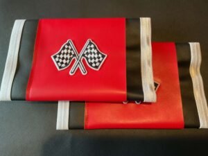 Big Red Double Flag