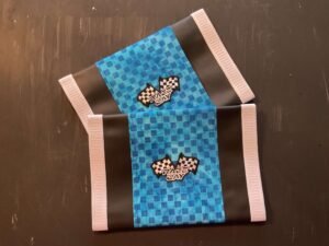 Turquoise Checkered