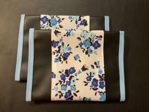 White Blue Flower