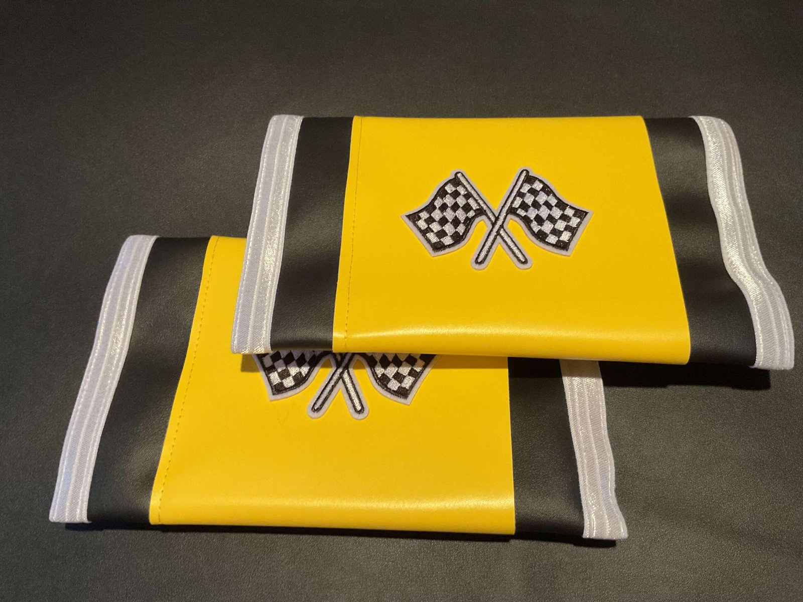 Yellow Double Flag