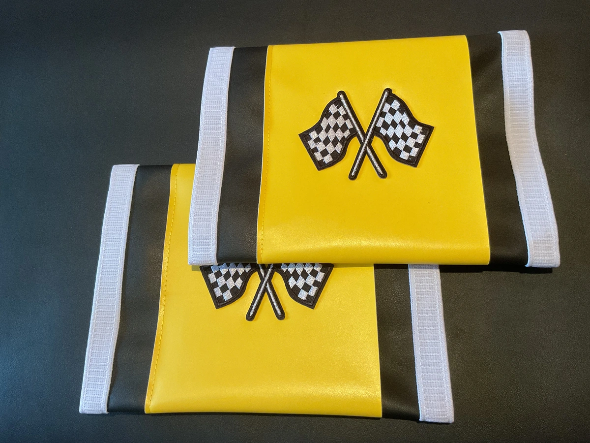Yellow Double Flag