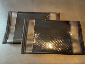 Blue Black Snake Skin