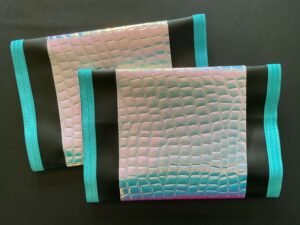 Blue Pink Blue Trim