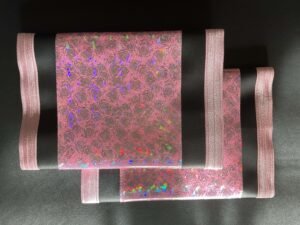 Holographic Pink Roses