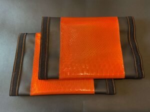 Orange Snake Skin
