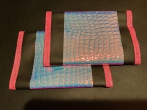 Pink Blue Fusia Trim