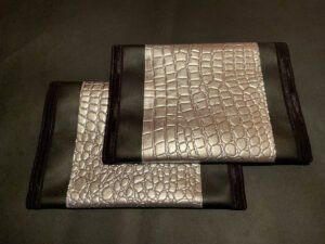 Silver Black Trim