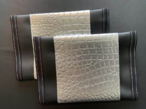 Silver Black Trim