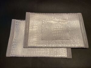 Silver White Gator