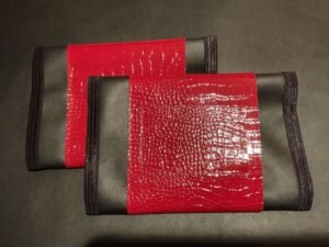 Burgandy Black Trim