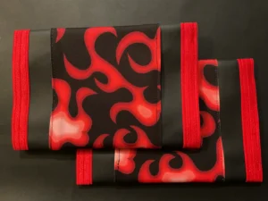 Black Red Flames