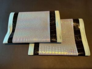Blue Rainbow Snake Skin