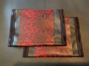 Red Snake Skin